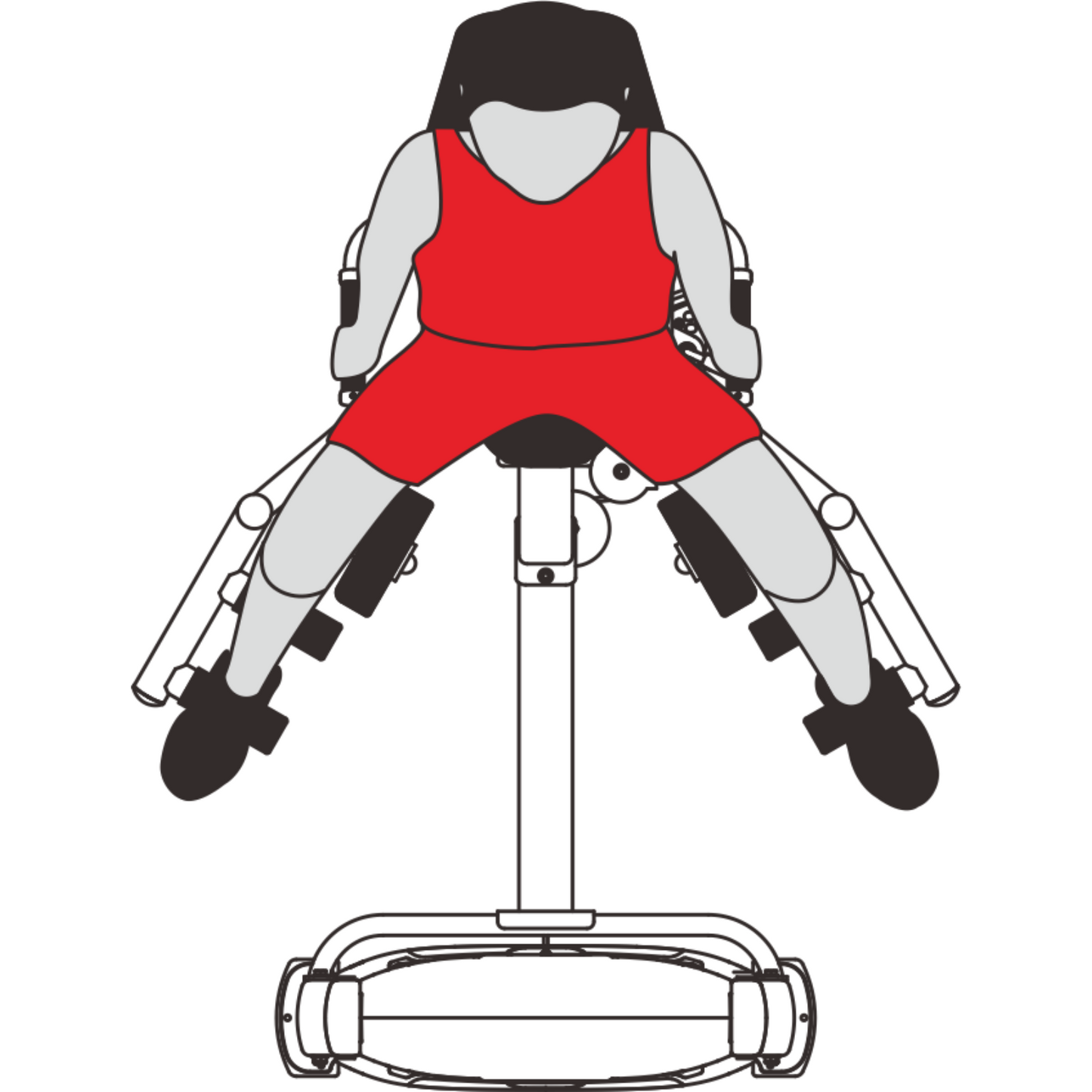 Harison HR-G10 Series Commercial HR-G1067 Abductor Adductor