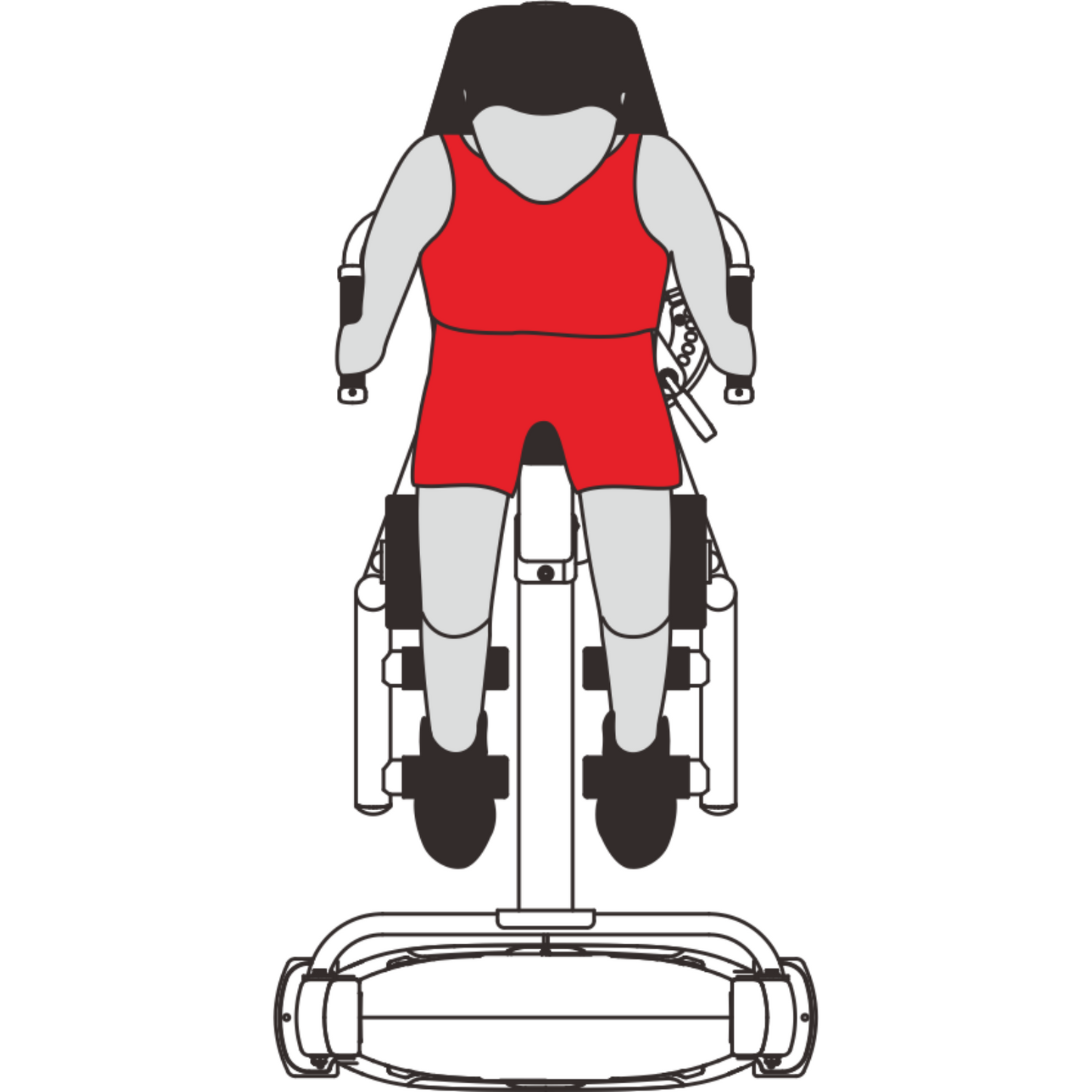 Harison HR-G10 Series Commercial HR-G1067 Abductor Adductor