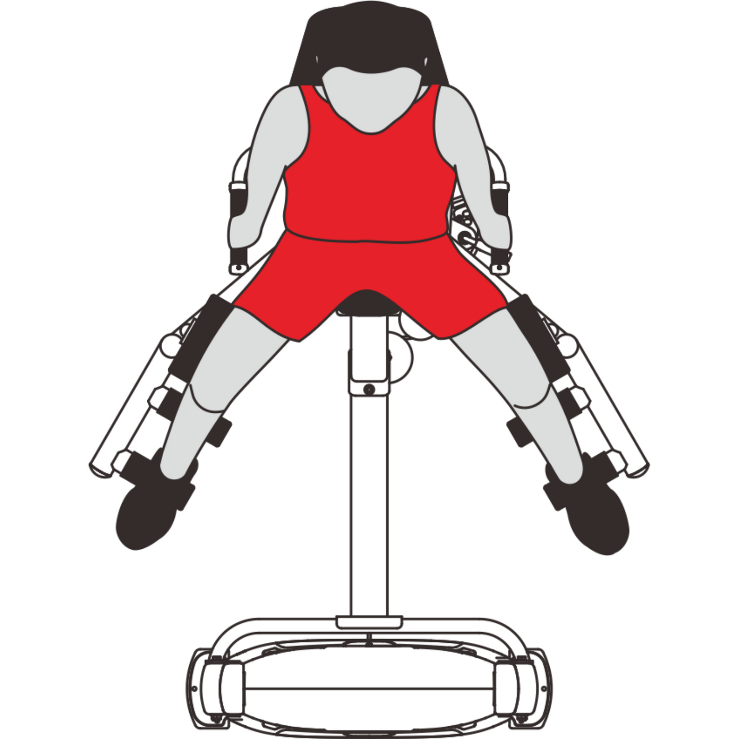 Harison HR-G10 Series Commercial HR-G1067 Abductor Adductor