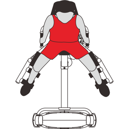 Harison HR-G10 Series Commercial HR-G1067 Abductor Adductor
