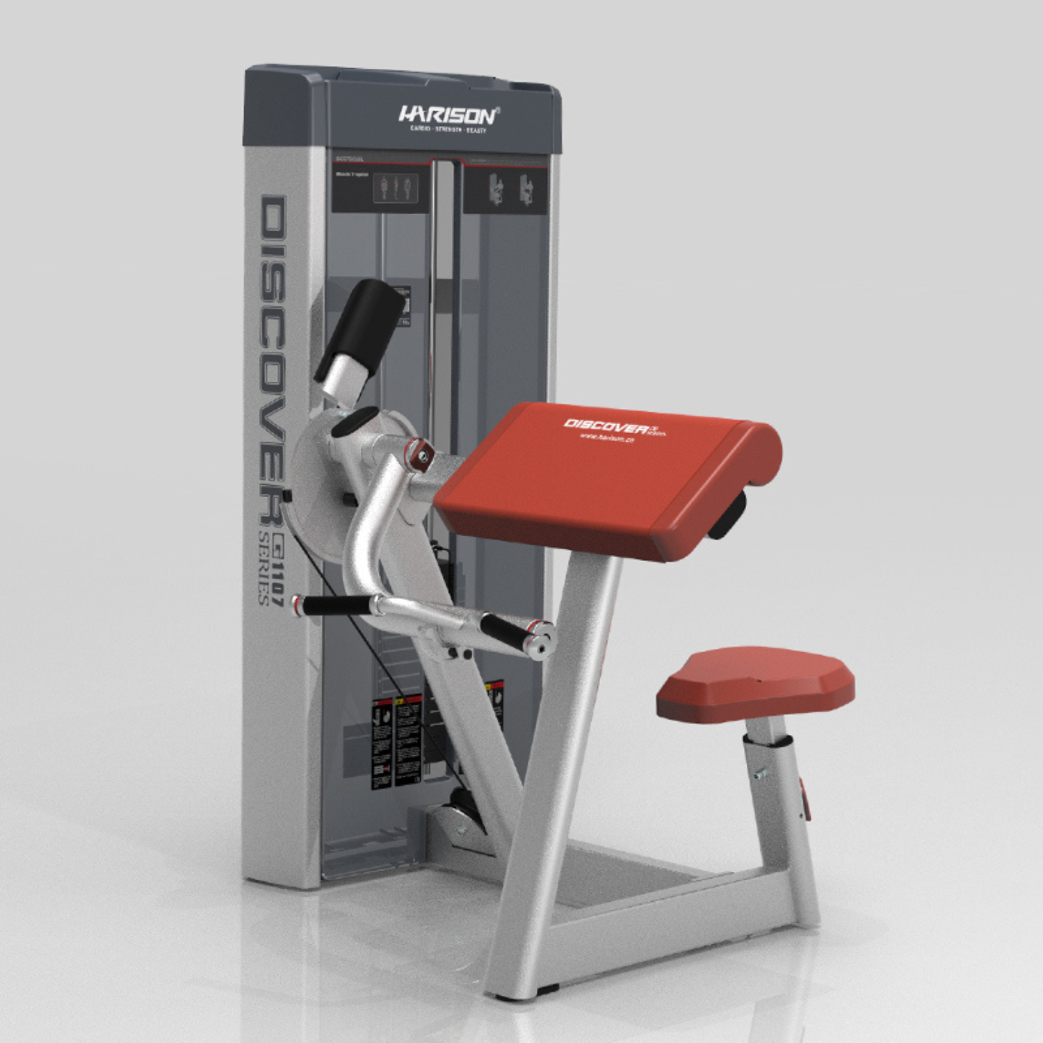 -Commercial Preacher Curl Bench-Gym Direct