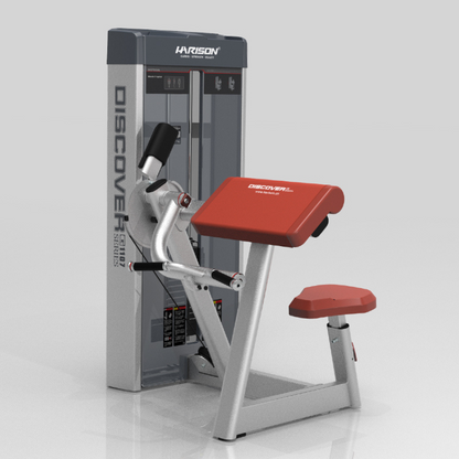 -Commercial Preacher Curl Bench-Gym Direct