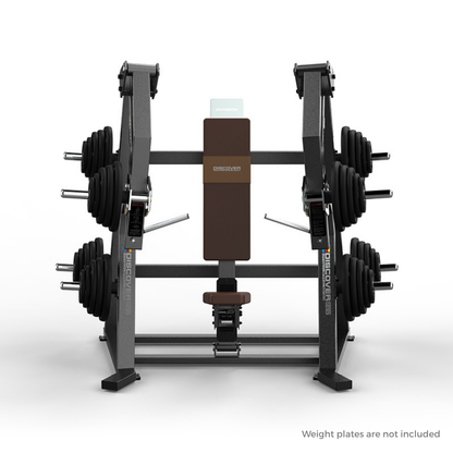 Harison Palatine G13 Series HR-G13101 Commercial Plated-Loaded Iso-Lateral Chest Press