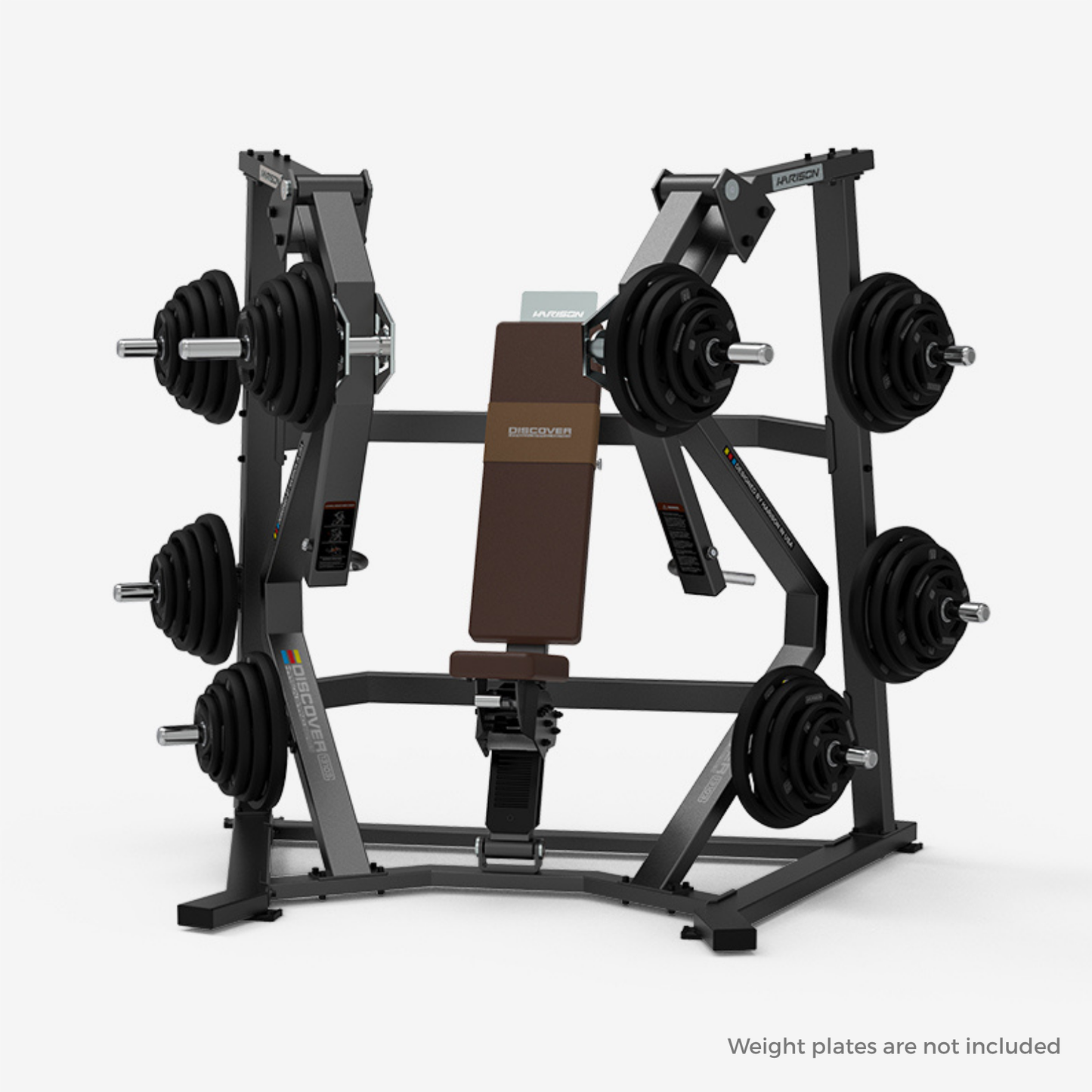 Harison Palatine G13 Series HR-G13103 Commercial Plated-Loaded Iso-Lateral Multi-angle Chest Press