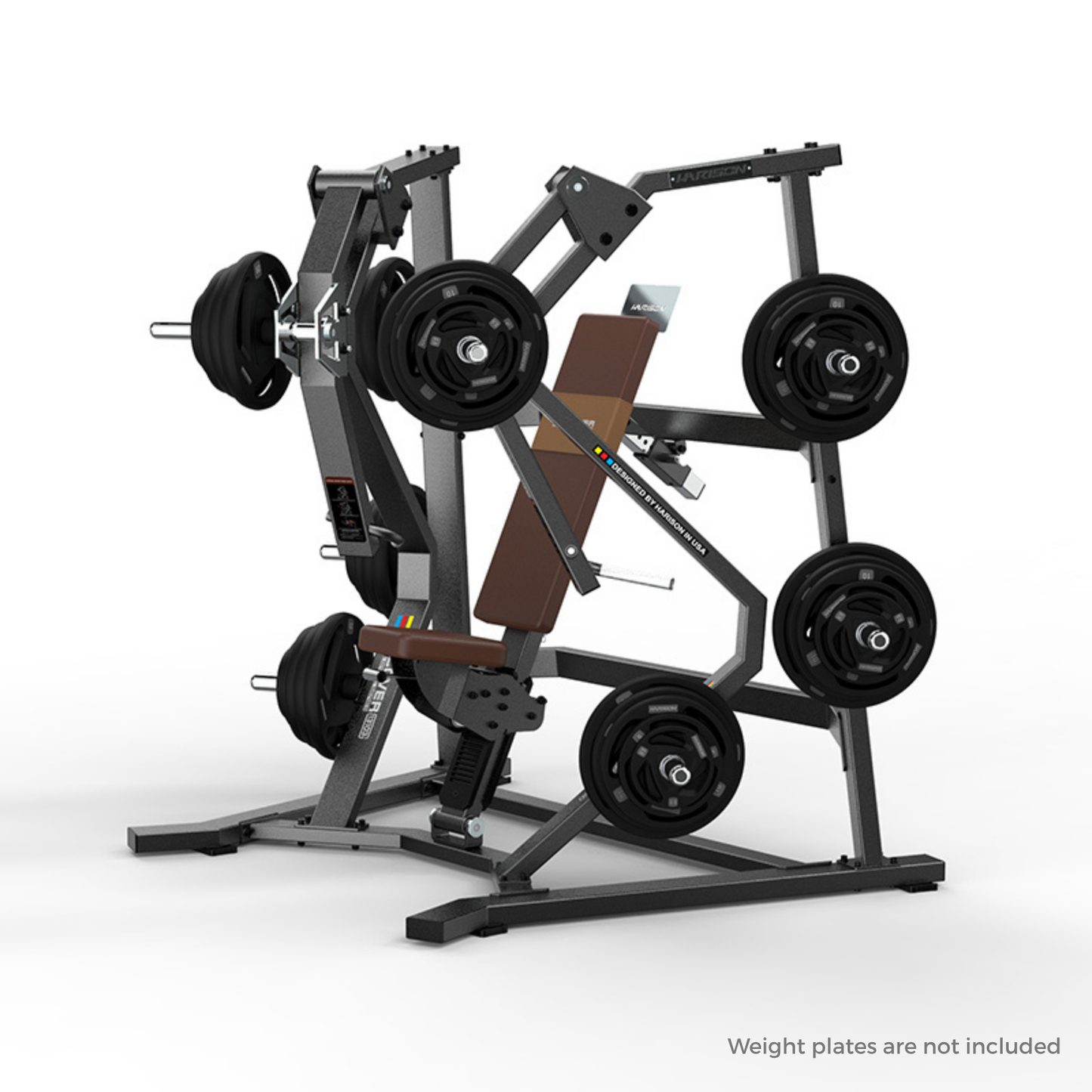 Harison Palatine G13 Series HR-G13103 Commercial Plated-Loaded Iso-Lateral Multi-angle Chest Press