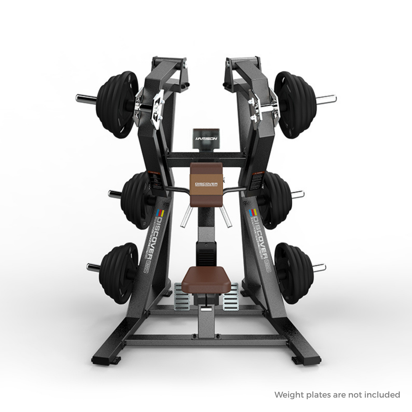 Harison Palatine G13 Series HR-G13201 Commercial Plated-Loaded Seated Row