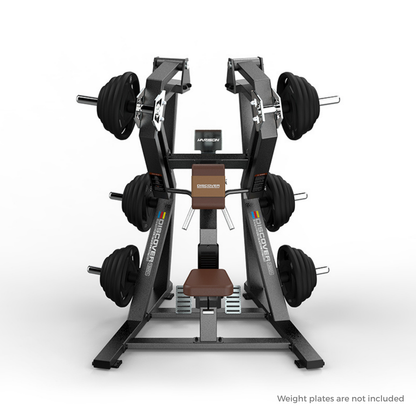 Harison Palatine G13 Series HR-G13201 Commercial Plated-Loaded Seated Row