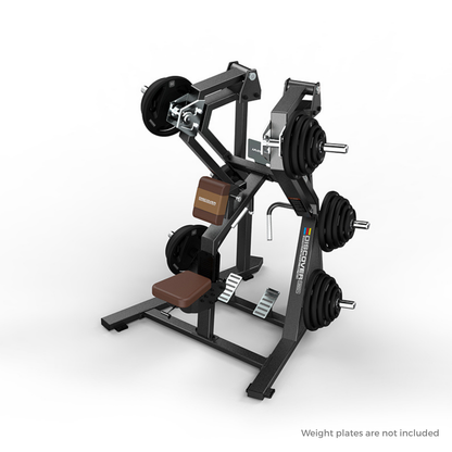 Harison Palatine G13 Series HR-G13201 Commercial Plated-Loaded Seated Row