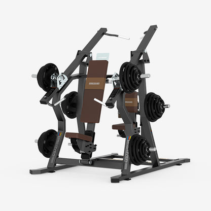 Harison Palatine G13 Series HR-G13203 Commercial Plate-Loaded Chest Press and Lat Pulldown - Dual Function