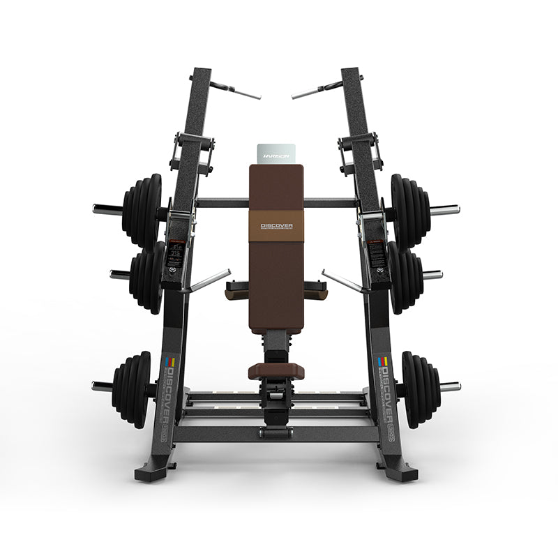 Harison Palatine G13 Series HR-G13203 Commercial Plate-Loaded Chest Press and Lat Pulldown - Dual Function