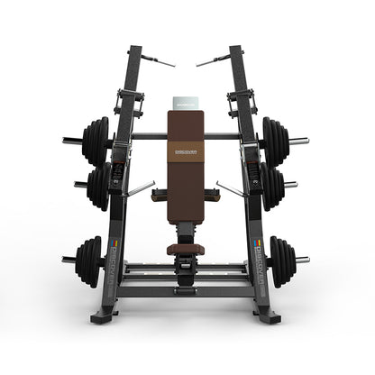 Harison Palatine G13 Series HR-G13203 Commercial Plate-Loaded Chest Press and Lat Pulldown - Dual Function
