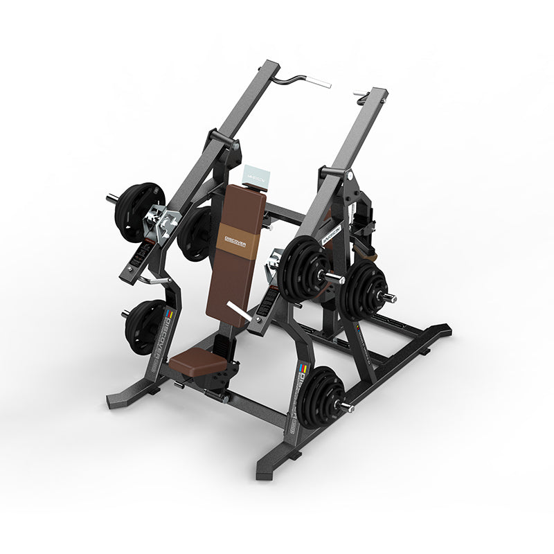 Harison Palatine G13 Series HR-G13203 Commercial Plate-Loaded Chest Press and Lat Pulldown - Dual Function
