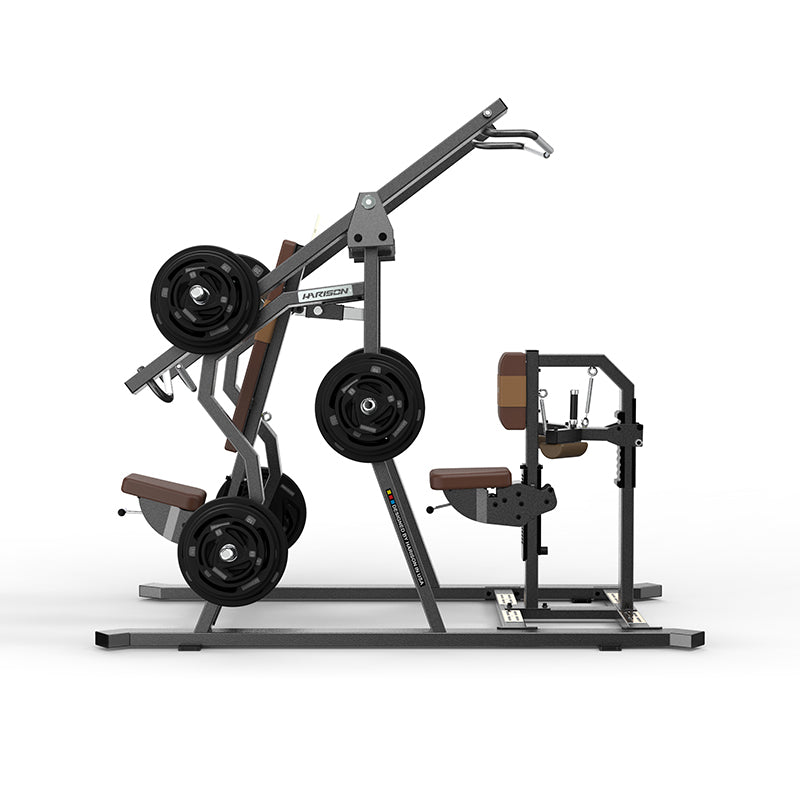 Harison Palatine G13 Series HR-G13203 Commercial Plate-Loaded Chest Press and Lat Pulldown - Dual Function