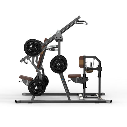 Harison Palatine G13 Series HR-G13203 Commercial Plate-Loaded Chest Press and Lat Pulldown - Dual Function