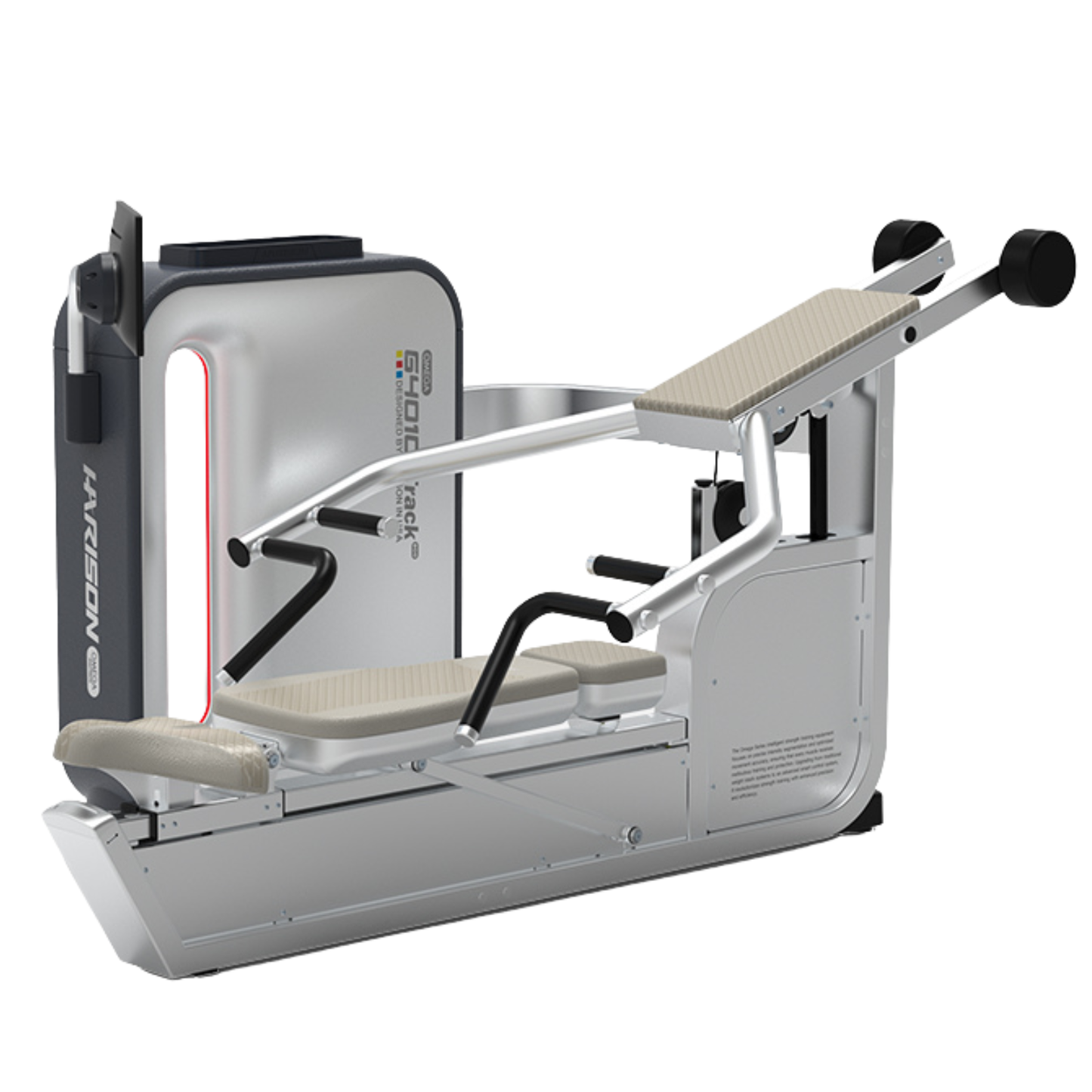 Harison Omega Series HR-G40101 Track Smart Digital Resistance Seated Shoulder and Chest Press