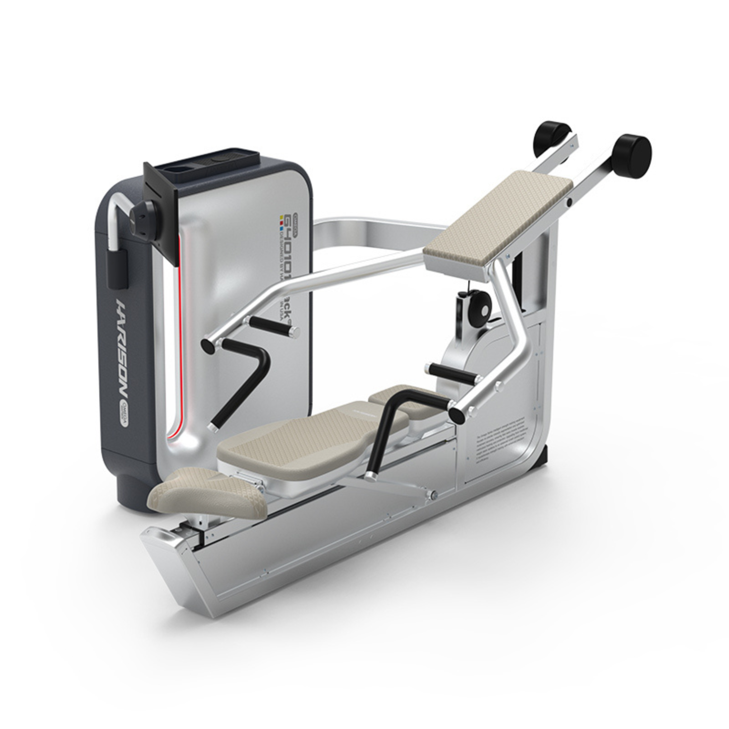 Harison Omega Series HR-G40101 Track Smart Digital Resistance Seated Shoulder and Chest Press
