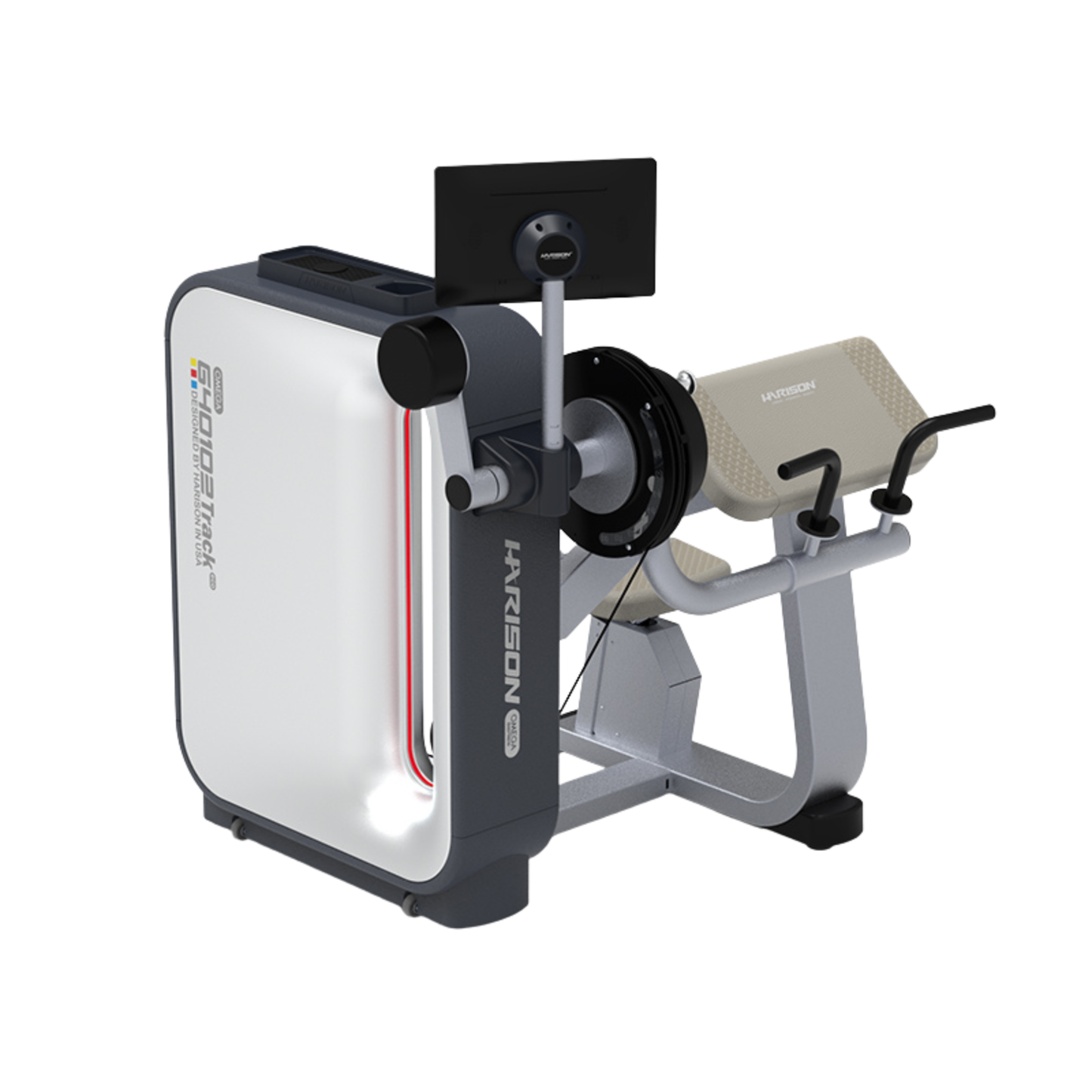 Harison Omega Series HR-G40102 Track Smart Digital Resistance Seated Biceps Curl and Triceps Extension - Dual Function