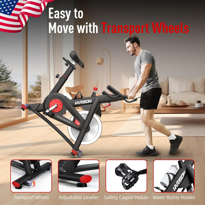 Harison X11 Exercise Bike (Built-In iPad Stand Only)