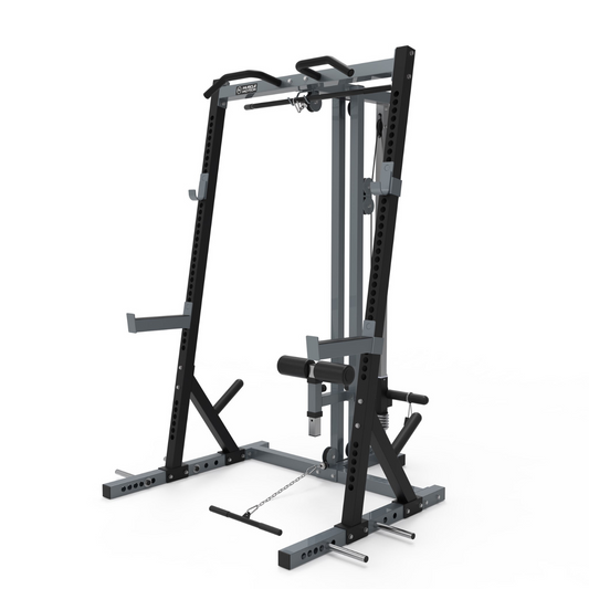 Muscle Motion Half Rack with High Low pulley (Rating Certified)