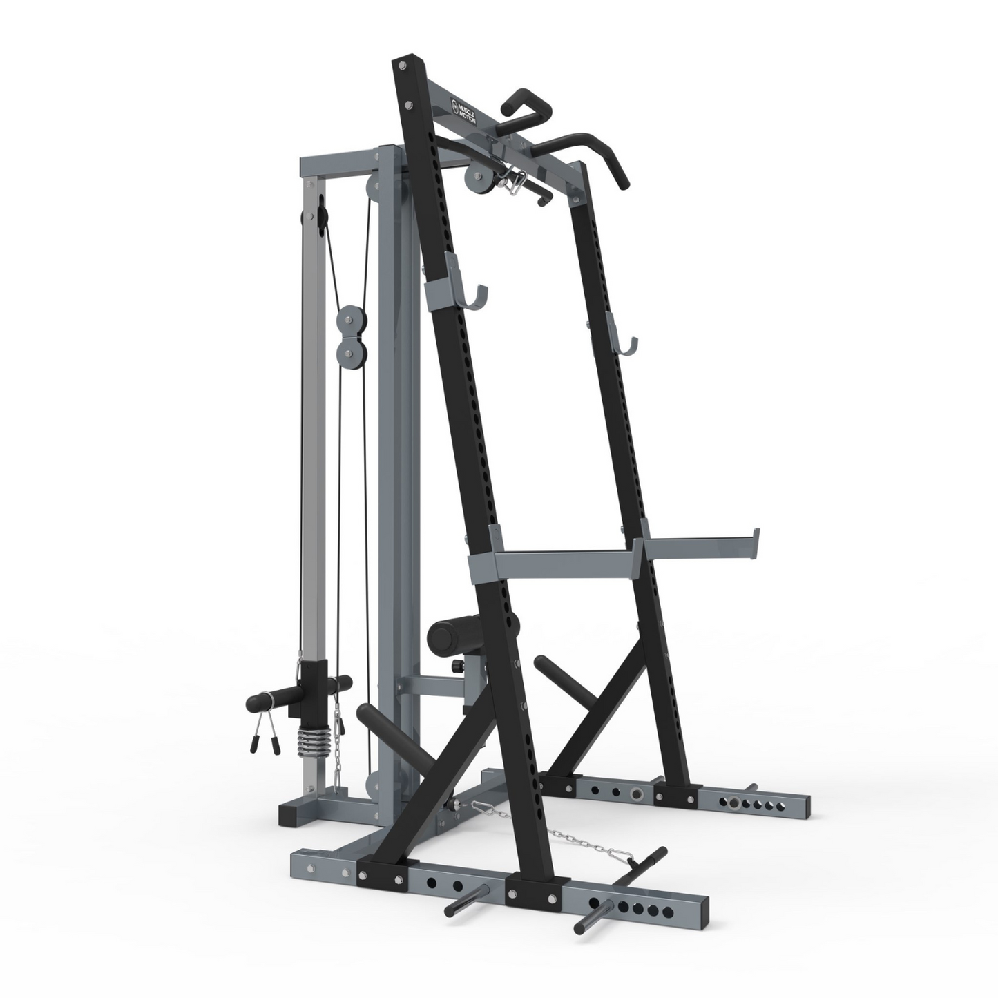 Muscle Motion Half Rack with High Low pulley (Rating Certified)