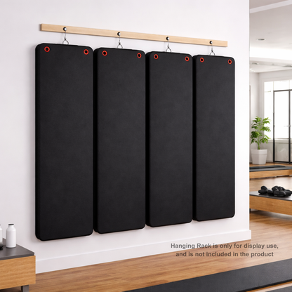 Muscle Motion Black Hanging Club Exercise Mat 180cm x 60cm