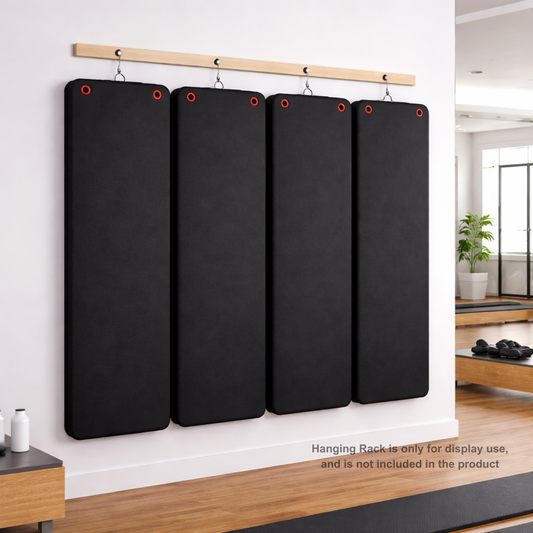 Muscle Motion Black Hanging Club Exercise Mat 180cm x 60cm