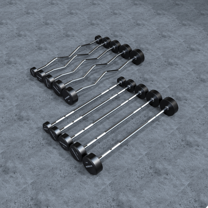 Harison Fixed Barbell / Fixed Curl Barbell / Rack