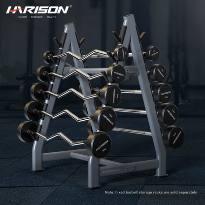 Harison Fixed Barbell / Fixed Curl Barbell / Rack
