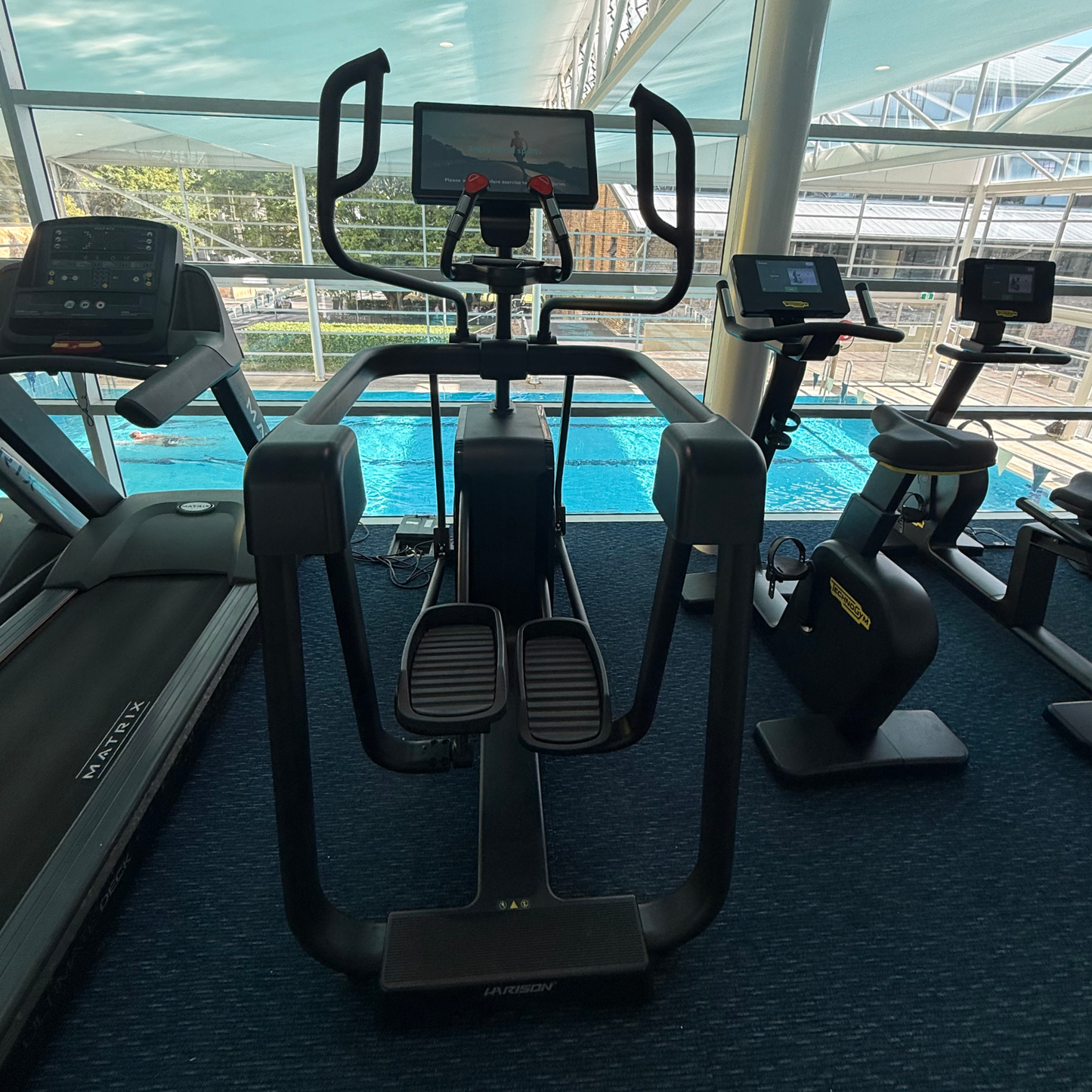 Harison Omega HR-E3820Track Commercial Electromagnetic Elliptical Machine