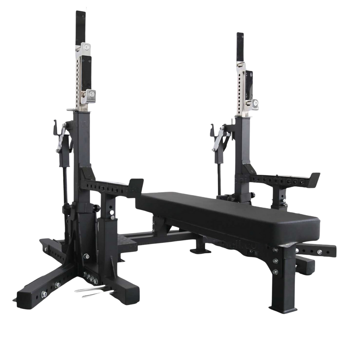 Ipf Powerlifting Rack Muscle Motion Heavy Duty Powerlifting bench press – Gym Direct