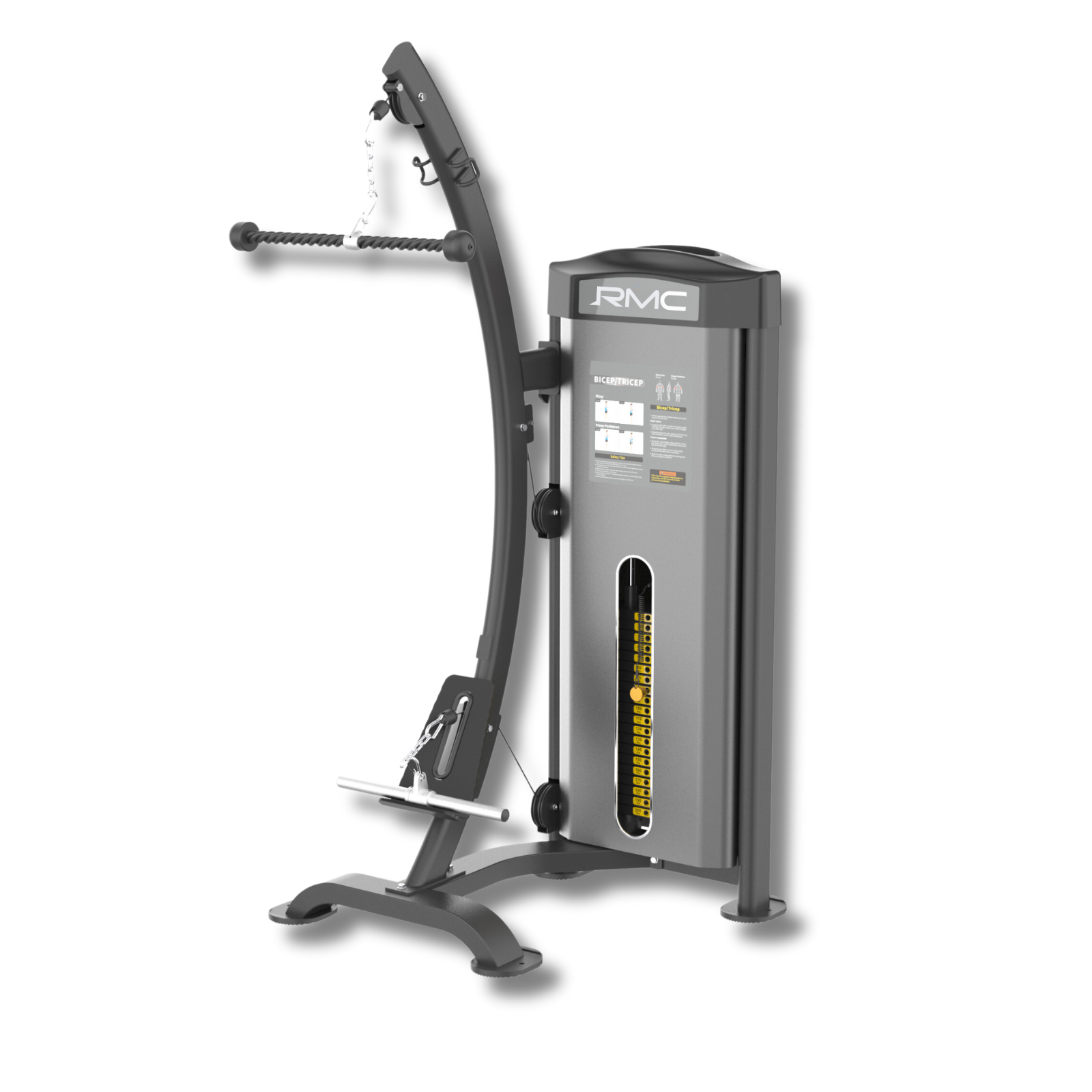 RMC Dual Function Standing Biceps & Triceps - Pin Loaded - BLITZ Serie ...