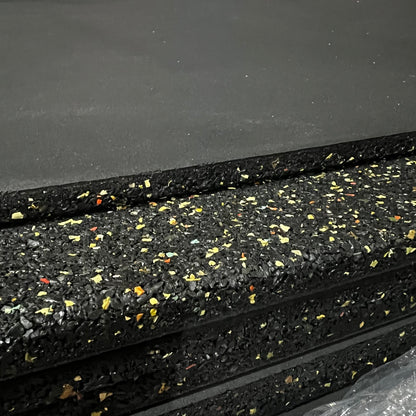 EPDM Rubber Flooring - Black 15mm
