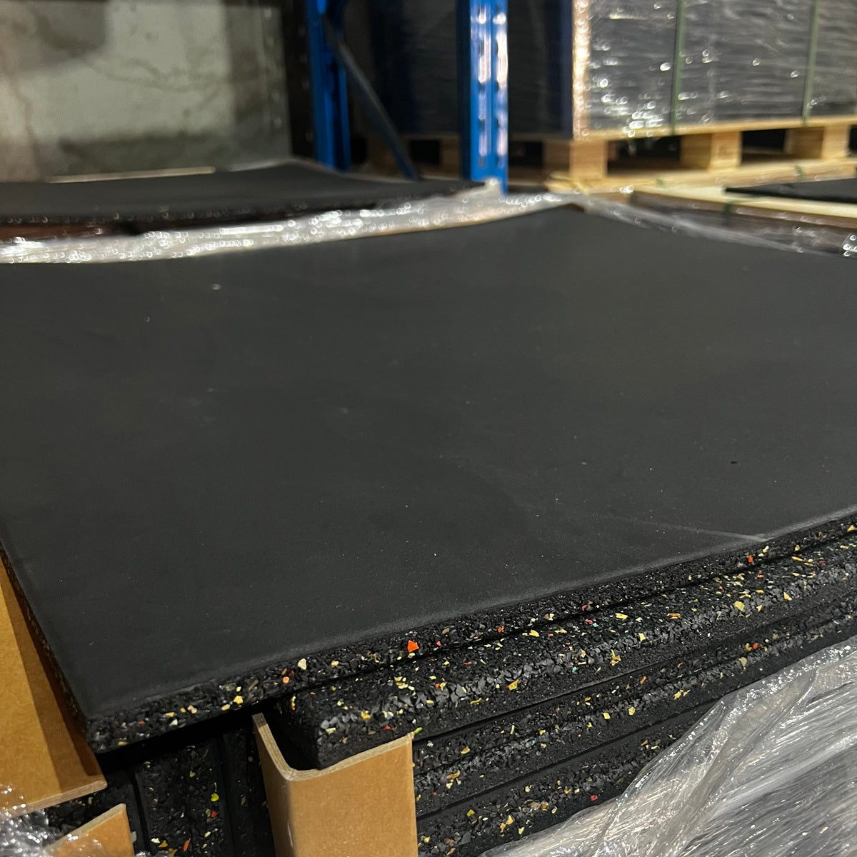 EPDM Rubber Flooring - Black 15mm