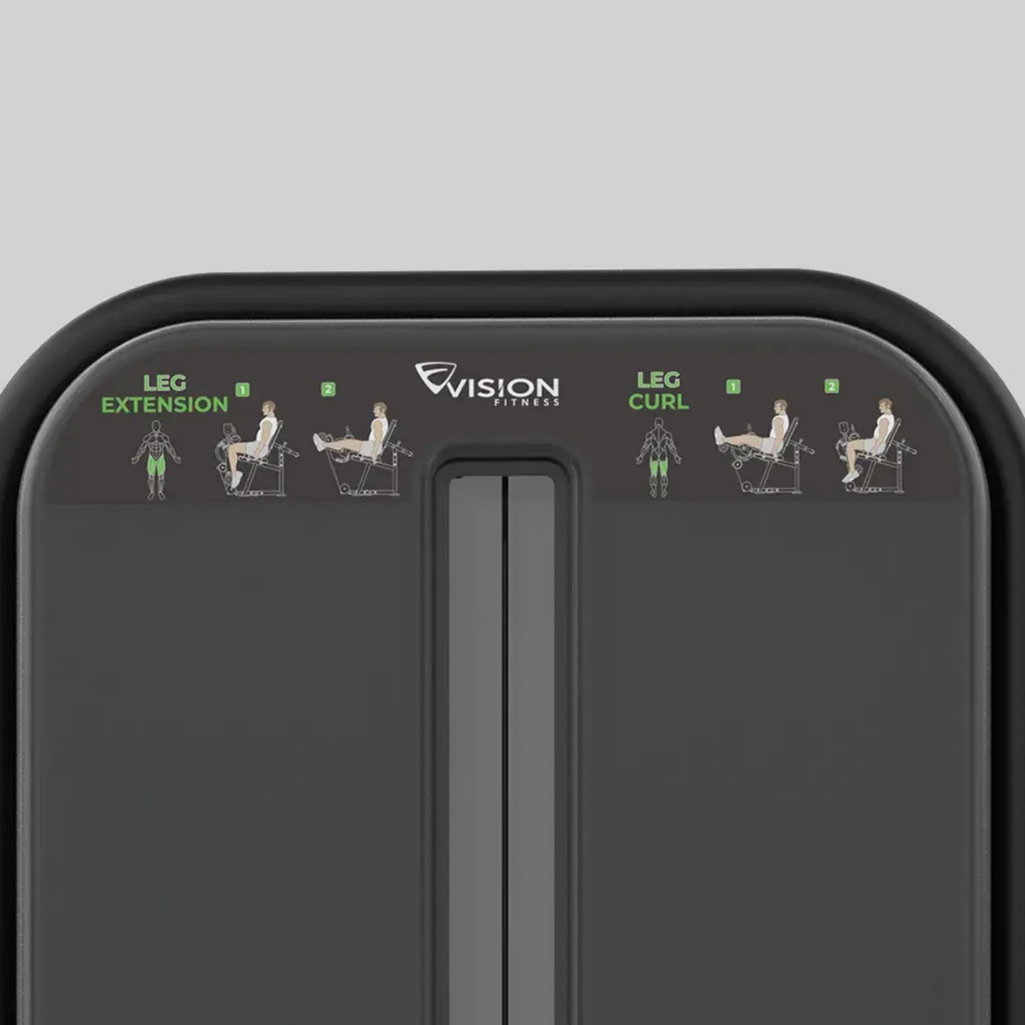 Vision Fitness Leg Extension / Leg Curl