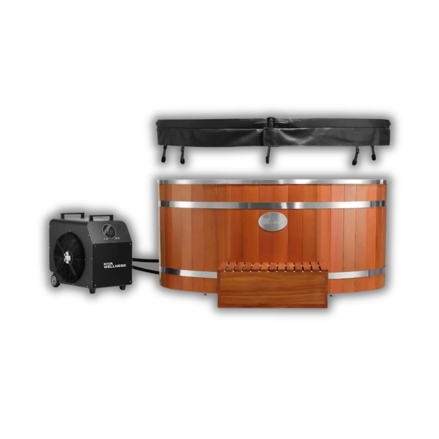 ‍Kiva Energise™ v2.0 Premium Cedar 2 Person Ice Bath
