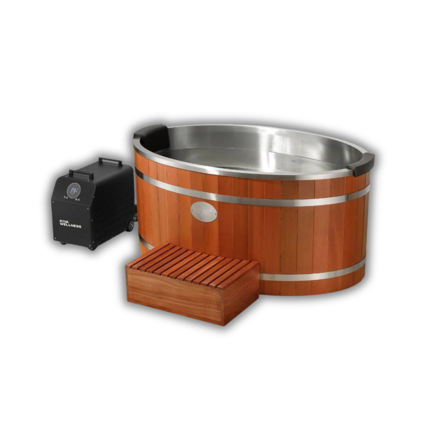 ‍Kiva Energise™ v2.0 Premium Cedar 2 Person Ice Bath