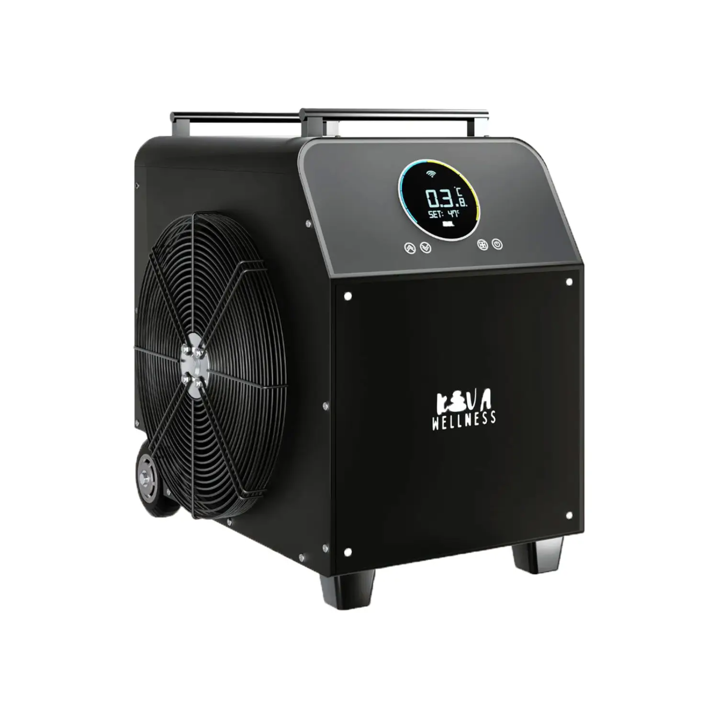 Kiva Käldr Ice Bath — 2HP Chiller (Black / White)