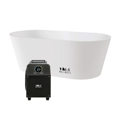 Kiva Käldr Ice Bath — 2HP Chiller (Black / White)