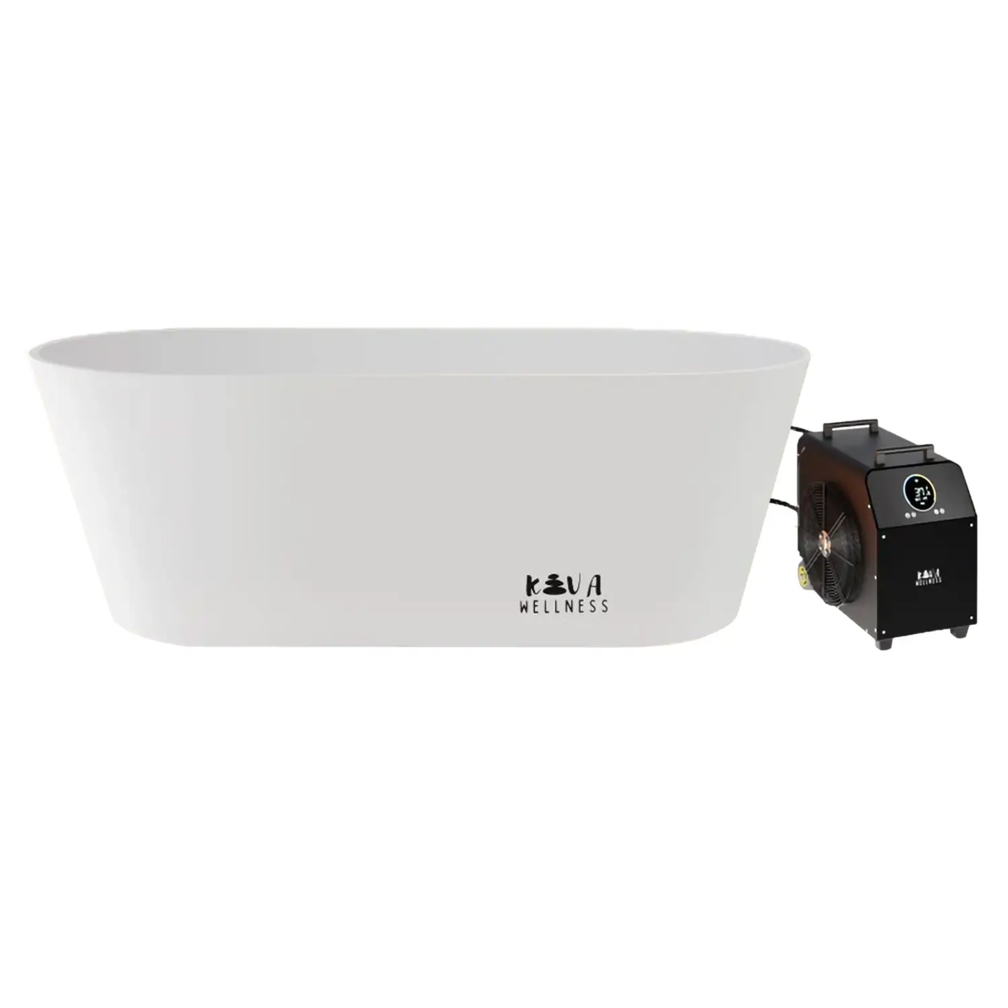 Kiva Käldr Ice Bath — 2HP Chiller (Black / White)