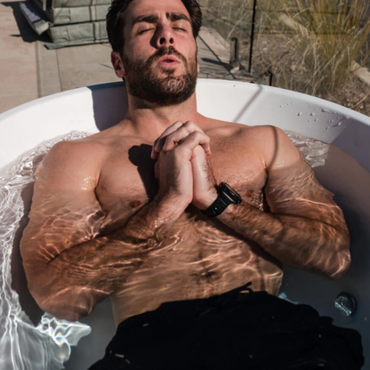 Kiva Käldr Ice Bath — 2HP Chiller (Black / White)