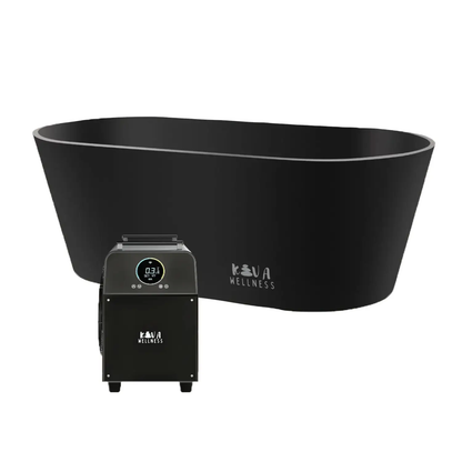 Kiva Käldr Ice Bath — 2HP Chiller (Black / White)