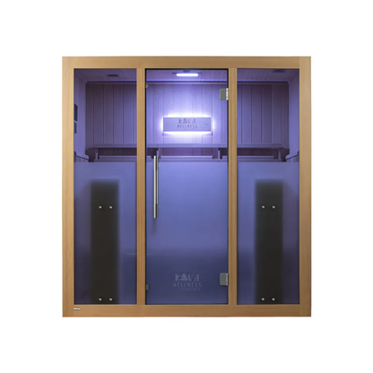 ‍Kiva Radiance™ 4 Person Commercial Grade Full Spectrum Infrared Sauna