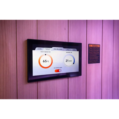 ‍Kiva Radiance™ Pro 2 Person Full Spectrum Infrared Sauna – Smart WiFi Control