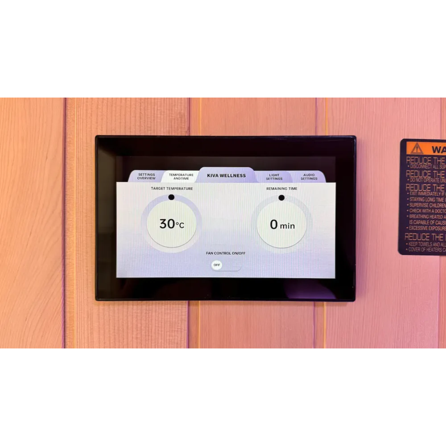 ‍Kiva Radiance™ Pro 3 Person Full Spectrum Infrared Sauna – Smart Wifi Control