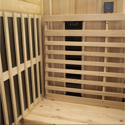 Kiva Retreat Outdoor Full Spectrum Infrared Sauna - 2 to 3 Person