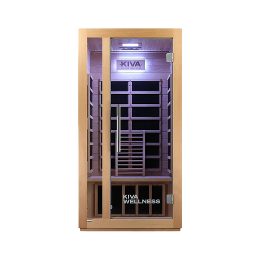 ‍Kiva Rise Far-Infrared Sauna 1 Person