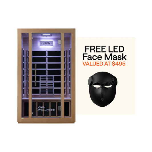 Kiva Rise Far-Infrared Sauna 2 Person