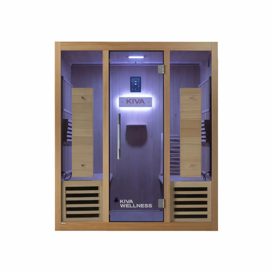 ‍Kiva Rise+ 4 Person Full Spectrum Infrared Sauna