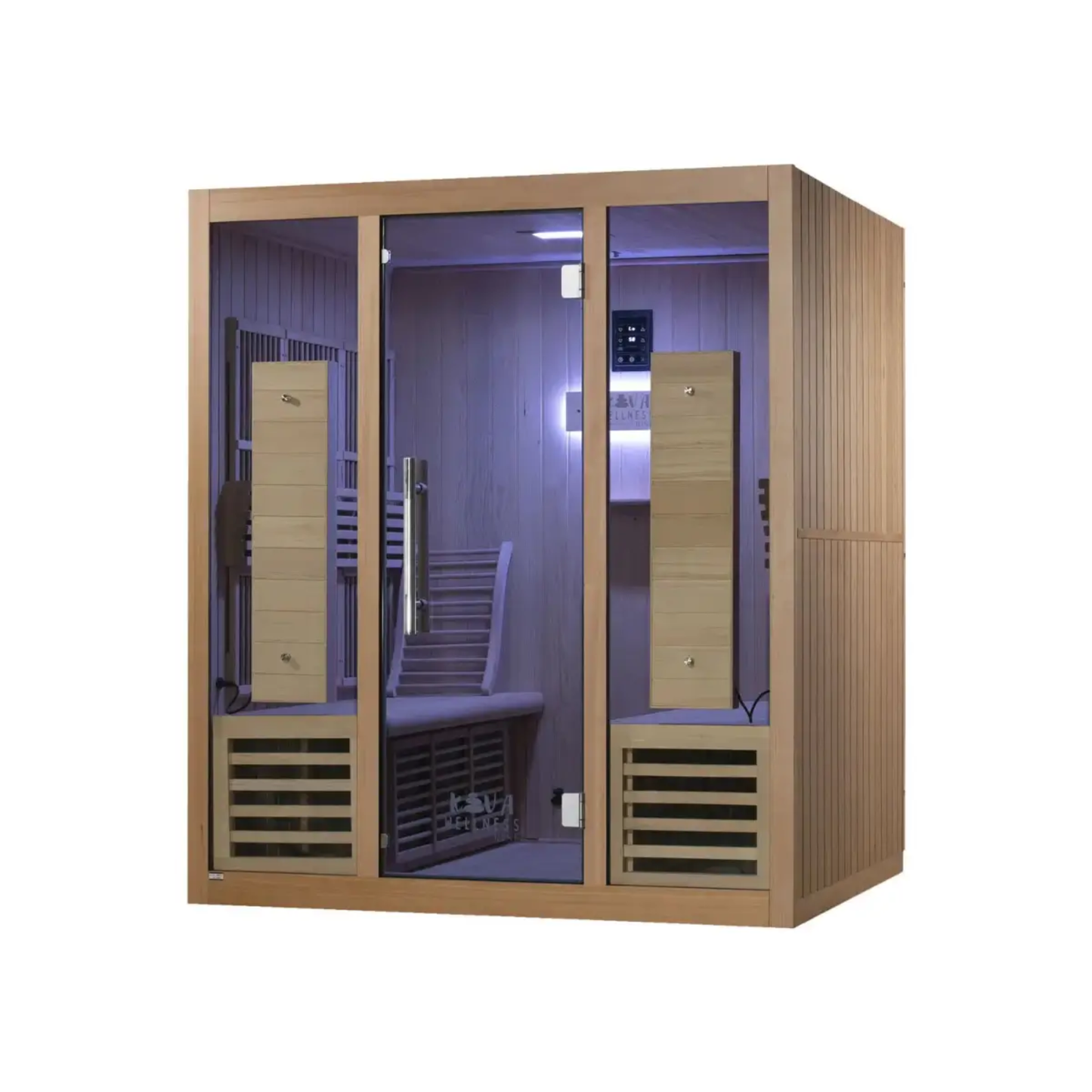 ‍Kiva Rise+ 4 Person Full Spectrum Infrared Sauna