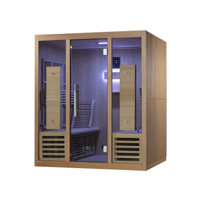 ‍Kiva Rise+ 4 Person Full Spectrum Infrared Sauna